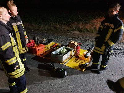 Übungsdienst – Verkehrsunfall